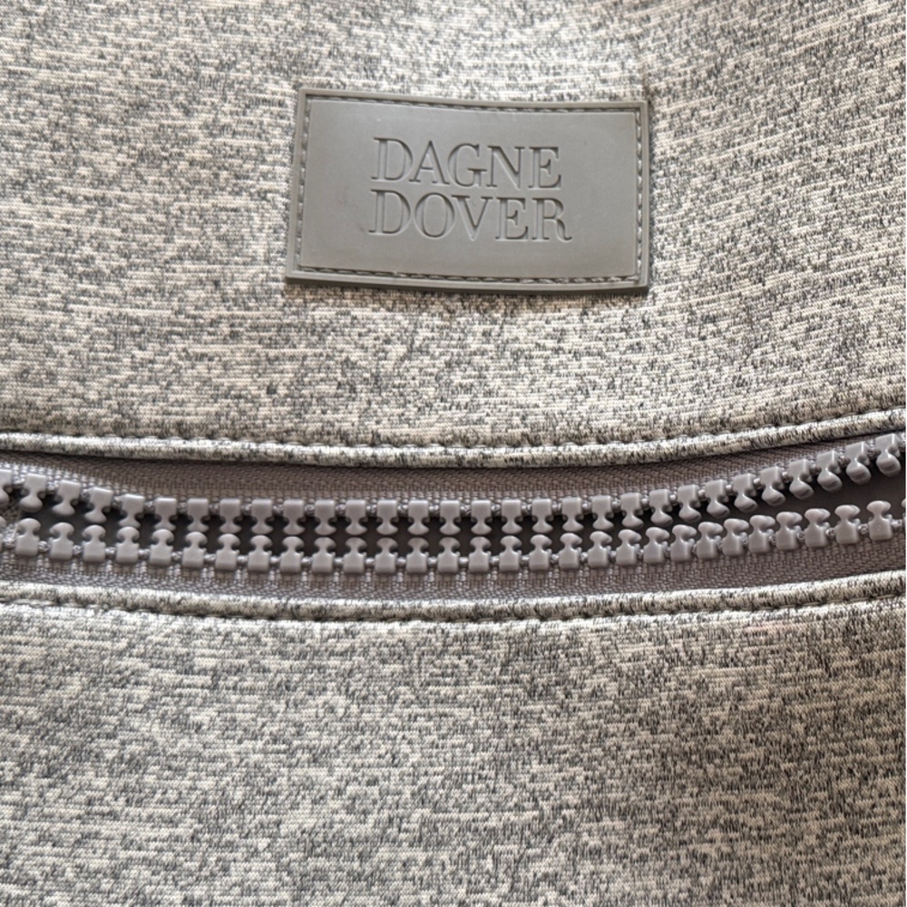 Dagne Dover Textured Gray diaper Bag